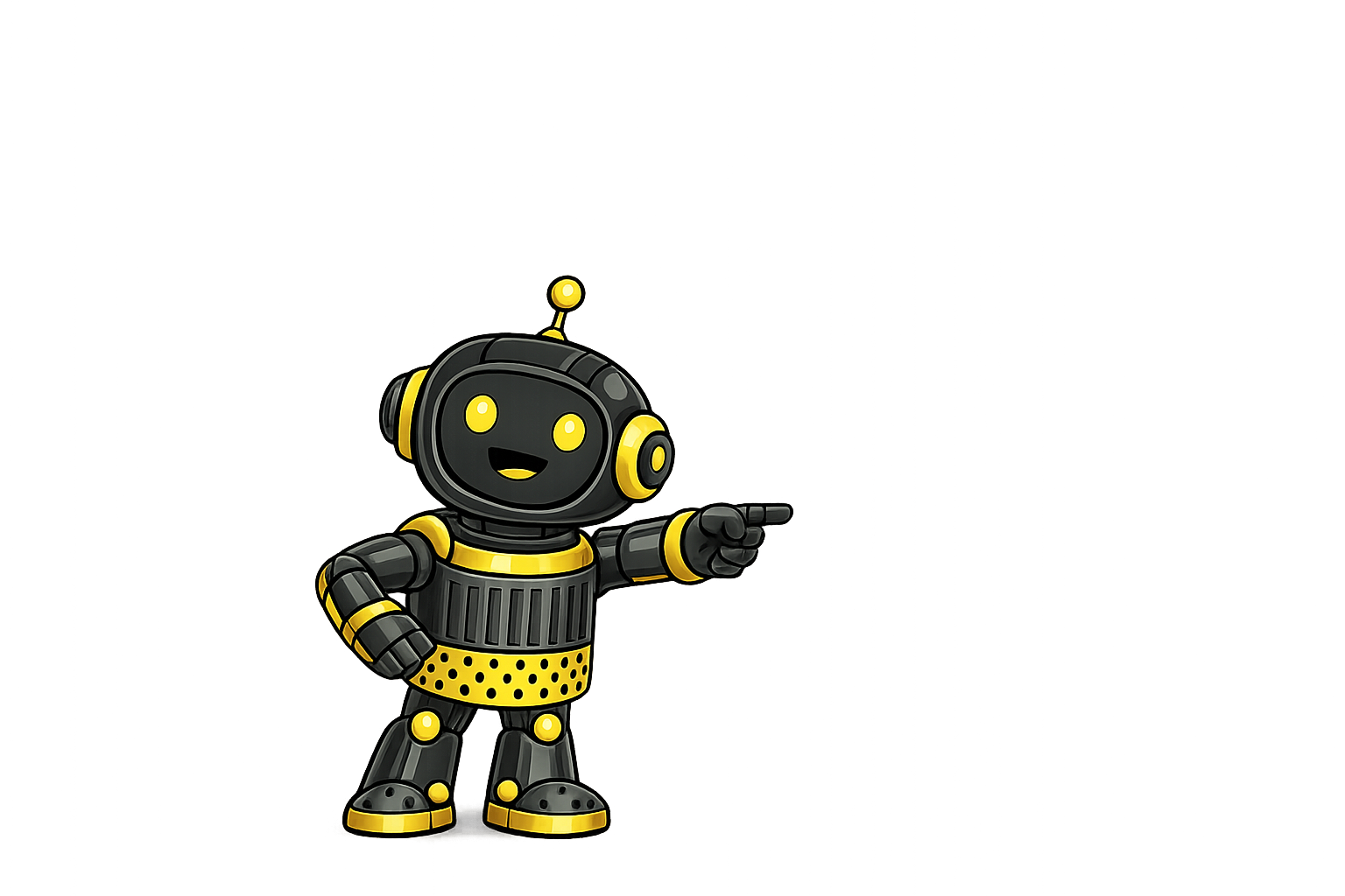 Mascote TotalFilter apontando para o botão acessar catálogo